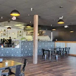 Cute clean space... excited to try this new place!