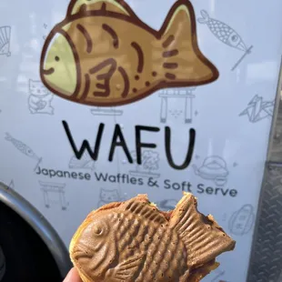 Taiyaki waffle