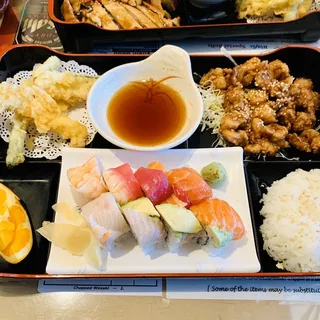 D-2. Sesame Chicken and Tempura Dinner Combination
