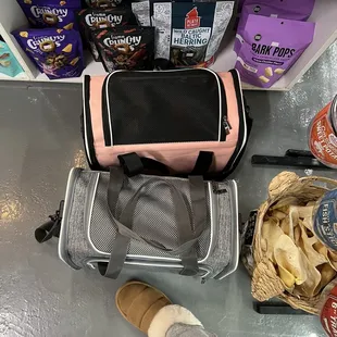 The girls ready for their mani pedis