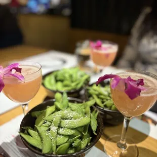 Edemame and Blossom cocktail