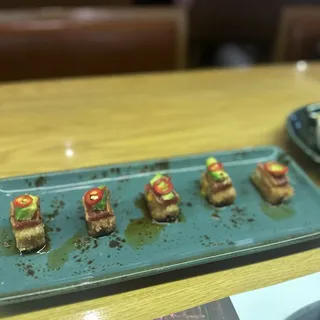 118. crispy rice ahi