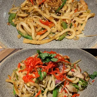 40. shrimp yaki soba