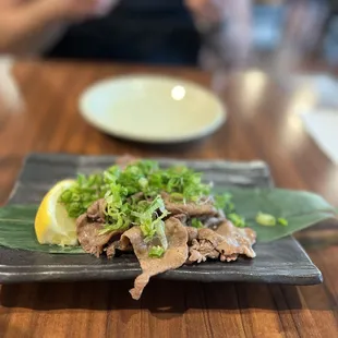 Beef tongue ($12.95)