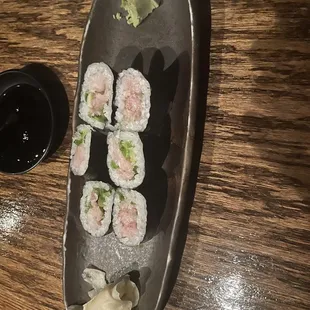 Crunchy Yellowtail Rolls