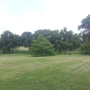 Looking north from the south end of the park.