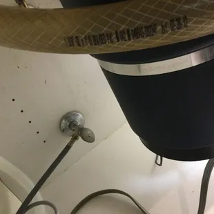 Replaced angle stop valve.