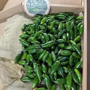 Jalapeños.