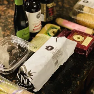 Meats, cheese, wine, potatoes, beer, vegetables and more!