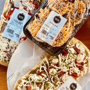 Yum!  Take and Bake items!