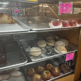 a variety of pastries