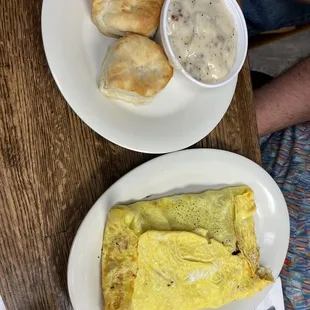 Bobby Glat throw down omelet