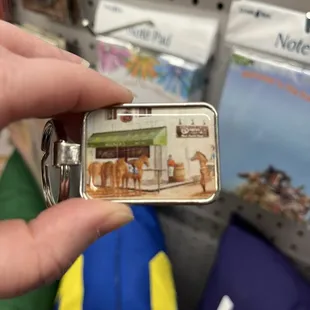Gift shop keychain
