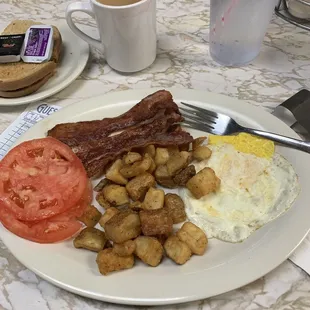 Bacon and Eggs Plate