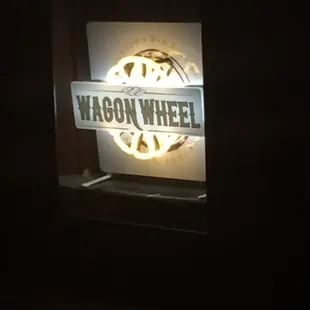 the wagon wheel sign