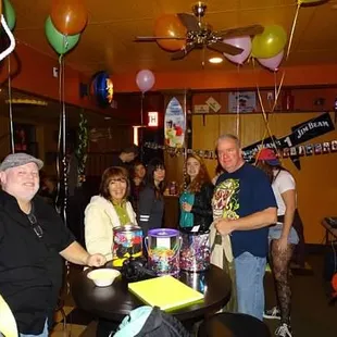 This is the lower level (Bar 2) all decorated for a private party