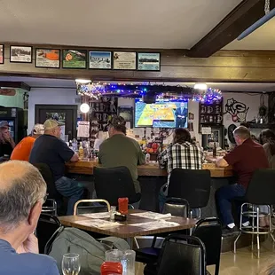 Friday is the only time they get packed. It's not a mistake that they pack them in for fish fry on Fridays.