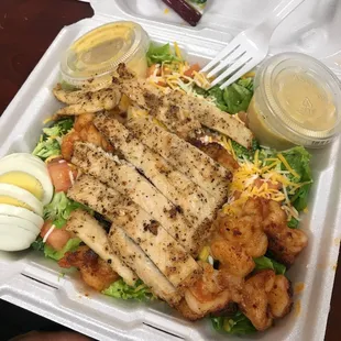 Chicken and Shrimp Salad