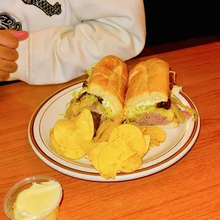 The Roast Beef Bacon &amp; Cheese