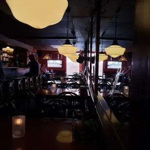 Towards open front door...mouth of the tunnel