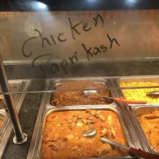 Chicken paprika-kash