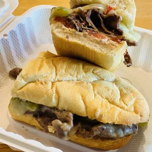 Steak and Cheese Sandwich