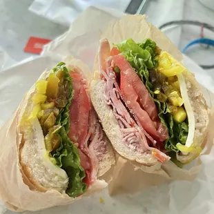 Italian Cold Cut Sandwich