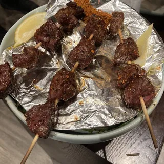 Grilled Wagyu Skewers