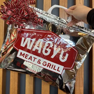 Holiday Bundle! 1 Wagyu Filet, Ribeye, &amp; NY Strip for $109.99! Available at all locations.