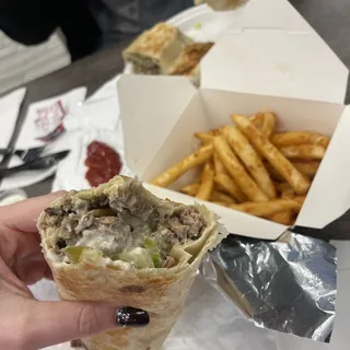 2. Wagyu Shawarma Wrap