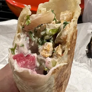 5. Chicken Shawarma Wrap