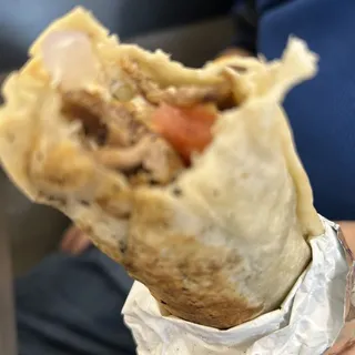 6. Chicken Cream Chop Wrap