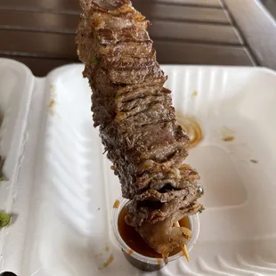 Wasabi teri soy dipping sauce