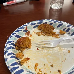 sweet and sour chicken and fried rice