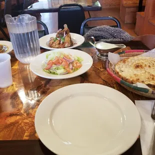 How it all looked. We were eager with anticipation but were disappointed with bland flavors.