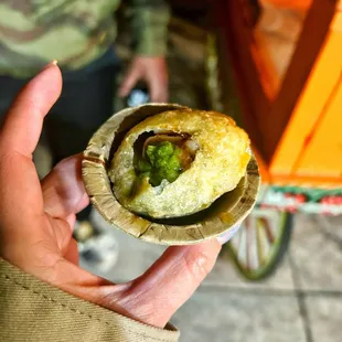 Pani Puri - little bombs of texture and flavor