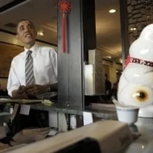 sushi and sashimi, interior