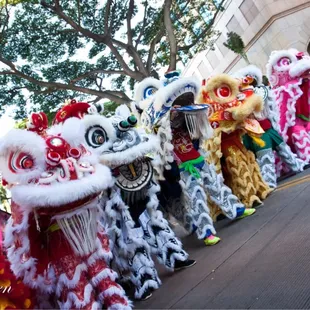 Wah ngai @ Chinatown parade Chinese New Year 2013