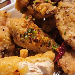 Salt and Pepper Chicken Wings