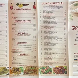 Hi all! This is our newest menu. Please feel free to look at the prices and food!