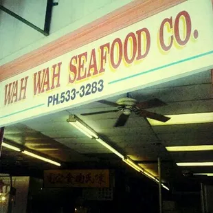 the front of the restaurant