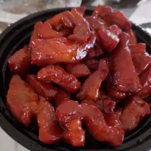 Order of boneless ribs