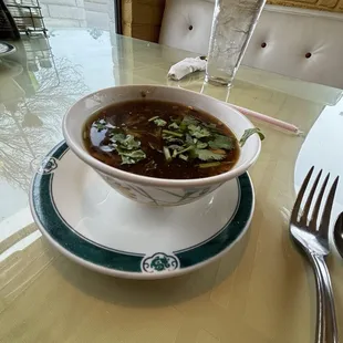 Hot and sour soup
