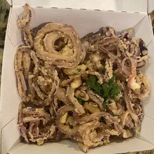 This is what they gave me for a side of onion rings