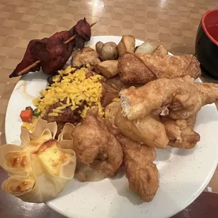 Buffet food