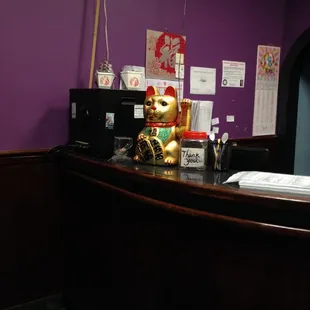 the front desk