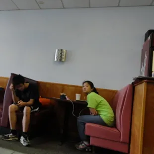 The front staff are eager to take your money and ignore you