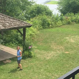 View from the Arcola Mills House