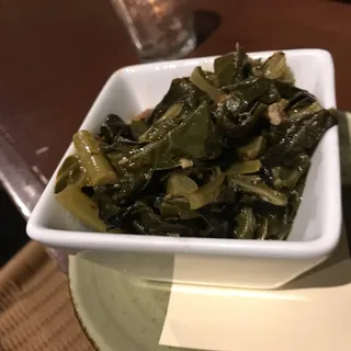 Collard Greens with Bacon*