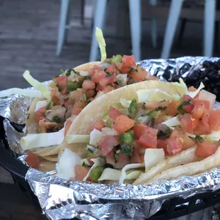2 Blackened Fish Tacos